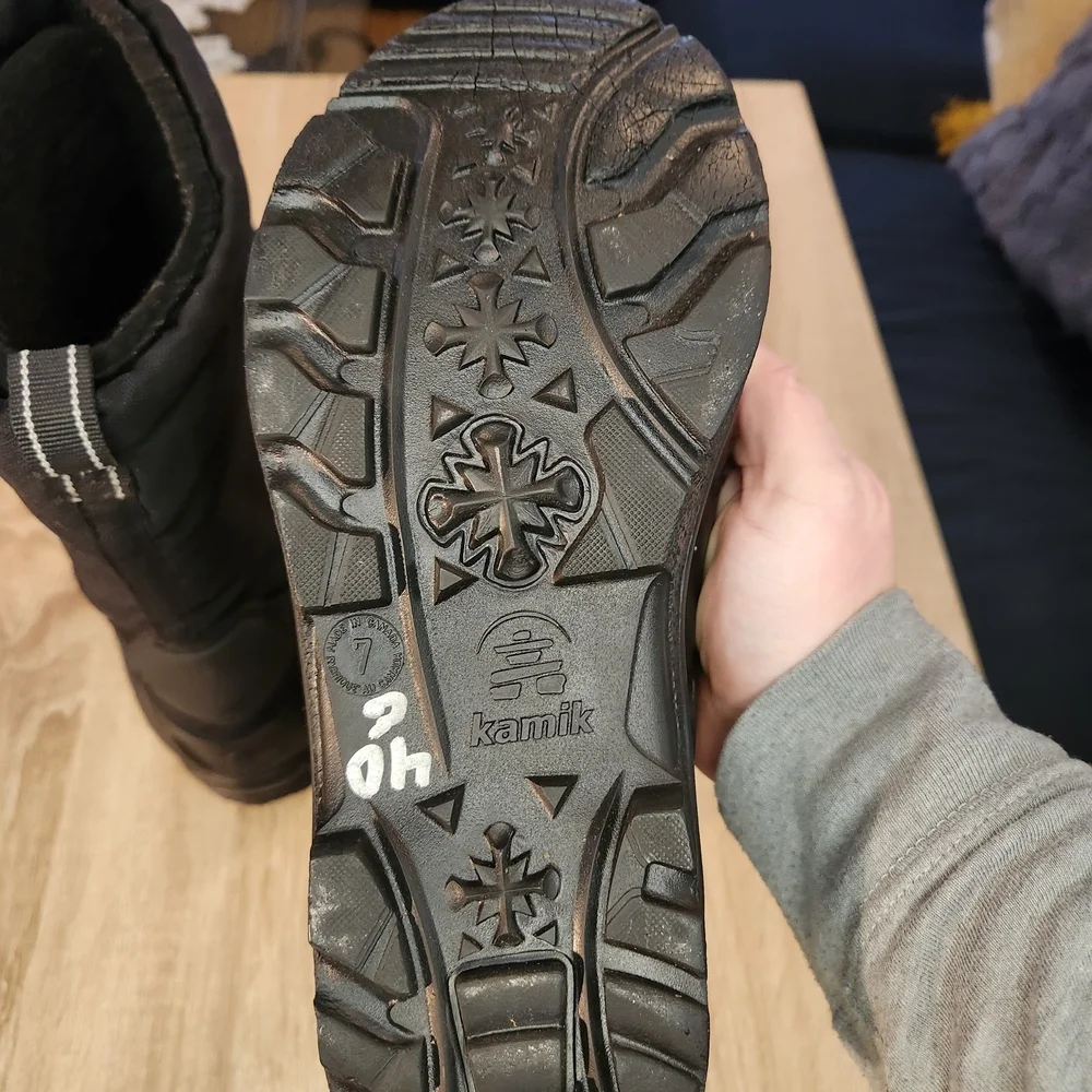 Kamik Black Winter Boots